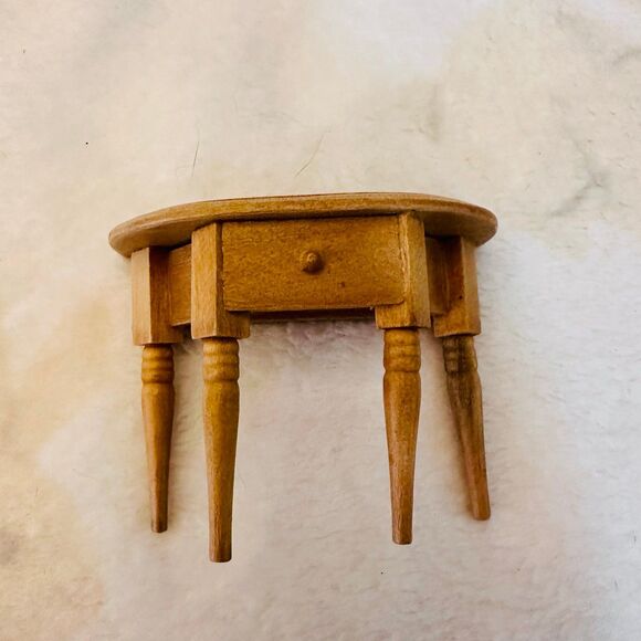 Vintage Wooden Doll House Furniture - Picture 2 of 7